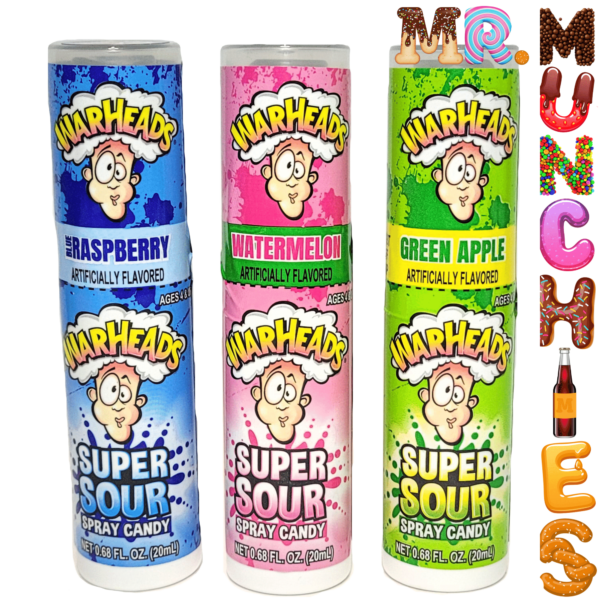 Warheads Super Sour Spray (Individual)