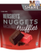 Hershey's Nuggets Dark Chocolate Truffles Share Size
