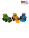 Bubble Dozer Gum Nuggets Tutti Frutti Flavour Individual