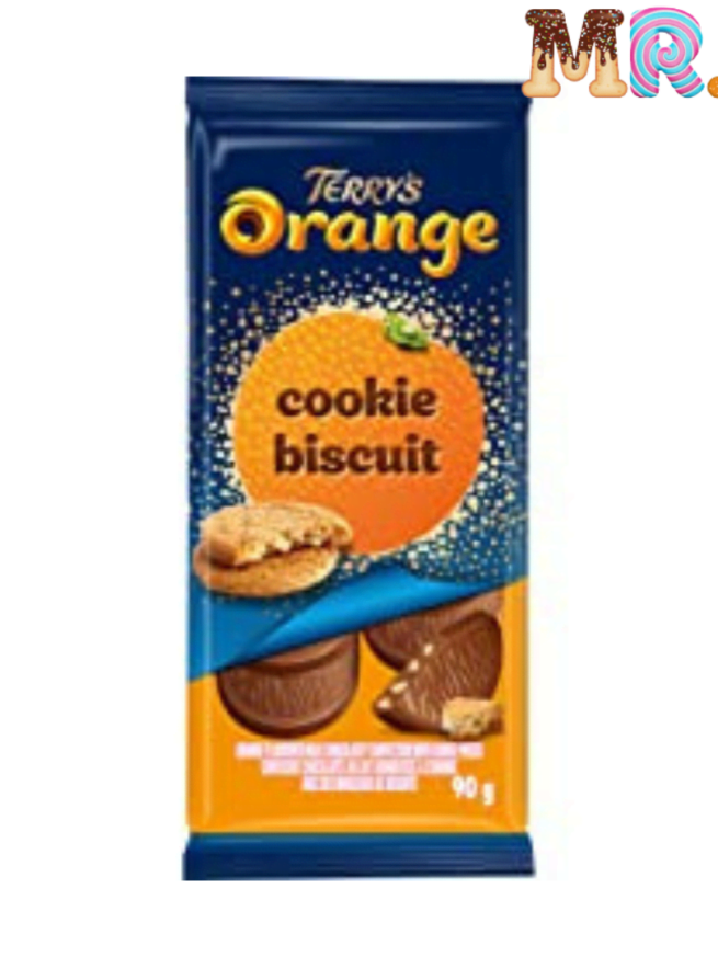 Terry’s Orange Cookie Biscuit Chocolate Bar