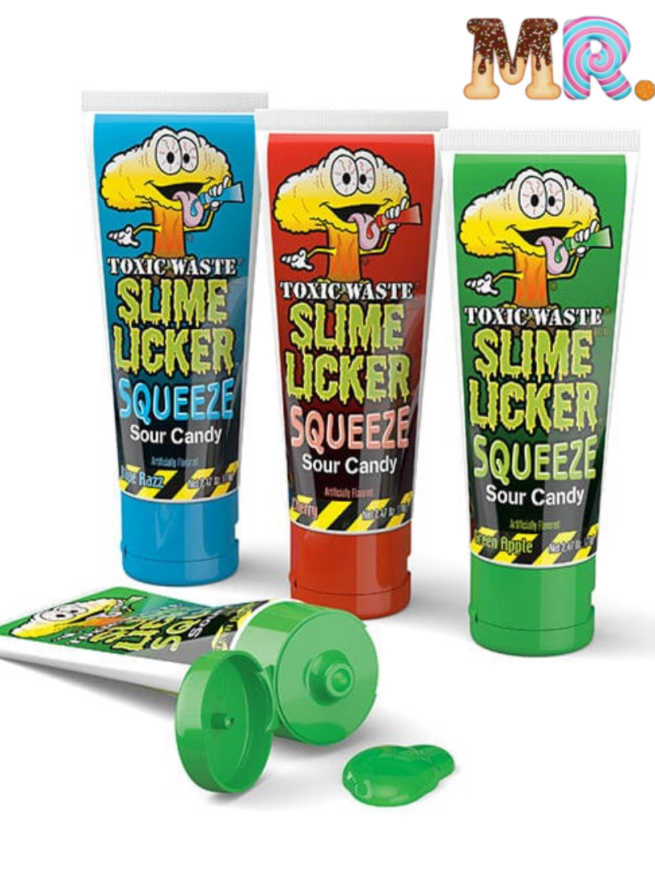 Toxic Waste Slime Licker Squeeze Sour Candy - Mr. Munchies