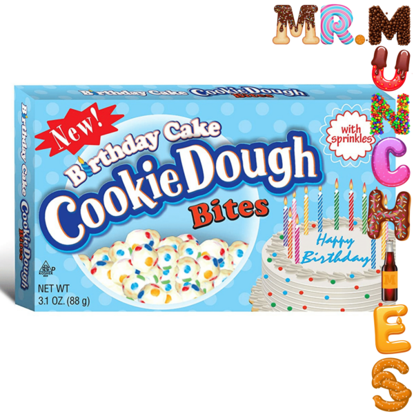Birthday Cake Cookie Dough Bites