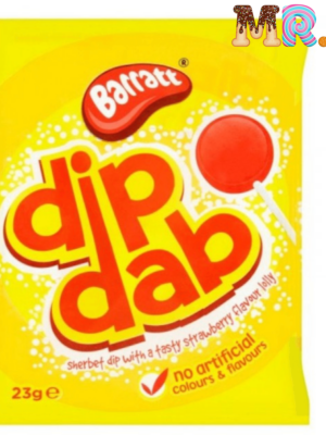 Dip Dab Sherbet Dip Strawberry Flavour