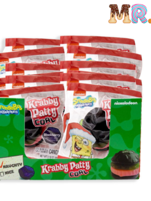 Krabby Patties Coal Black Raspberry Flavoured