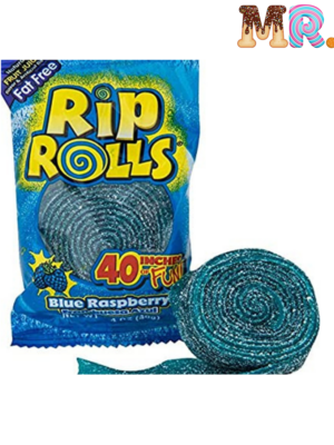 Rip Rolls Blue Raspberry