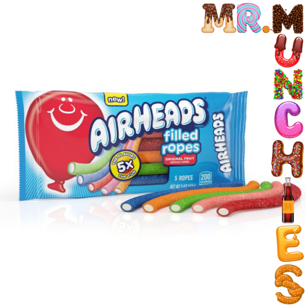 Airheads Filled Ropes Original Fruit (57g)