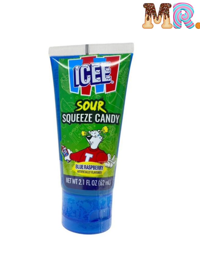 Icee Sour Squeeze Candy Blue Raspberry Mr Munchies 9827