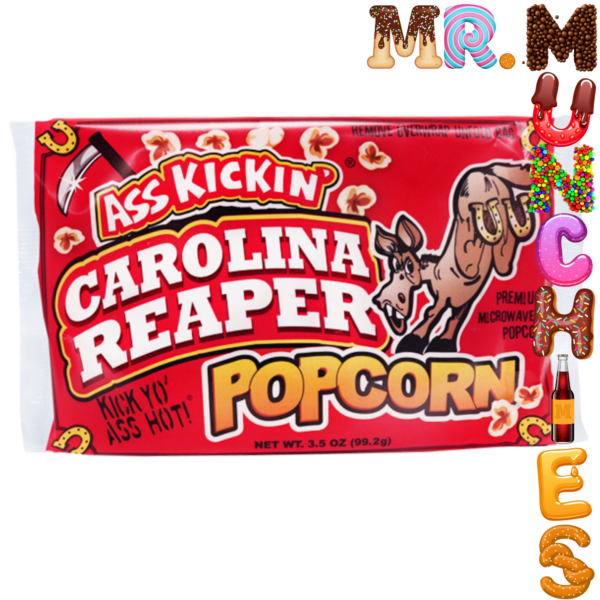 Ass Kickin' Carolina Reaper Popcorn