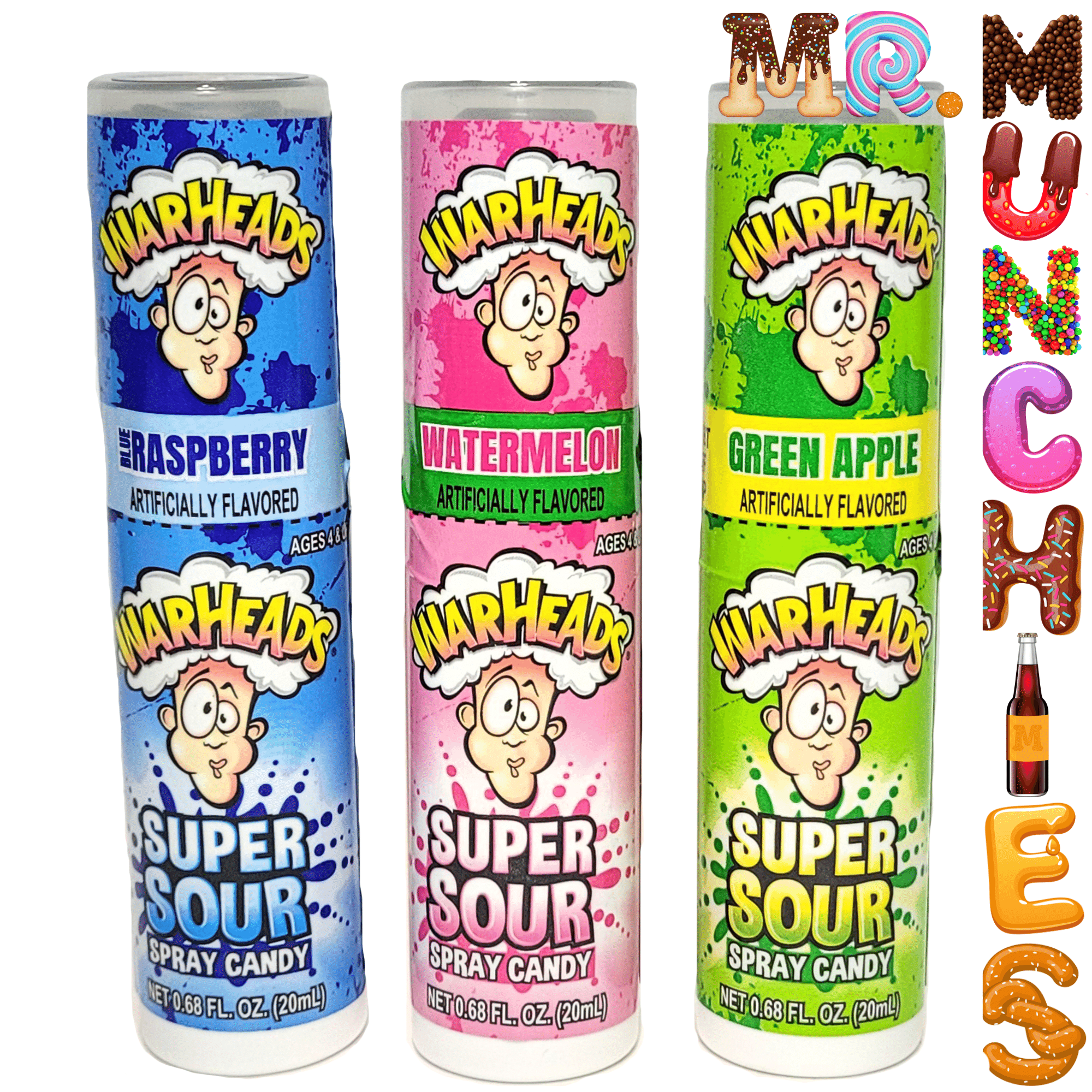 Warheads Super Sour Spray (Individual)