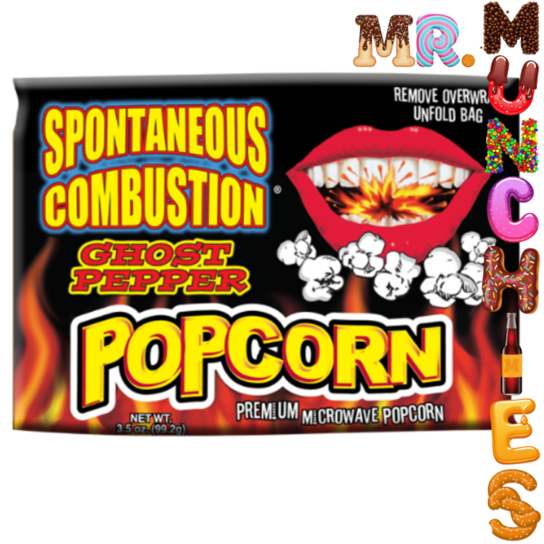 Spontaneous Combustion Ghost Pepper Popcorn