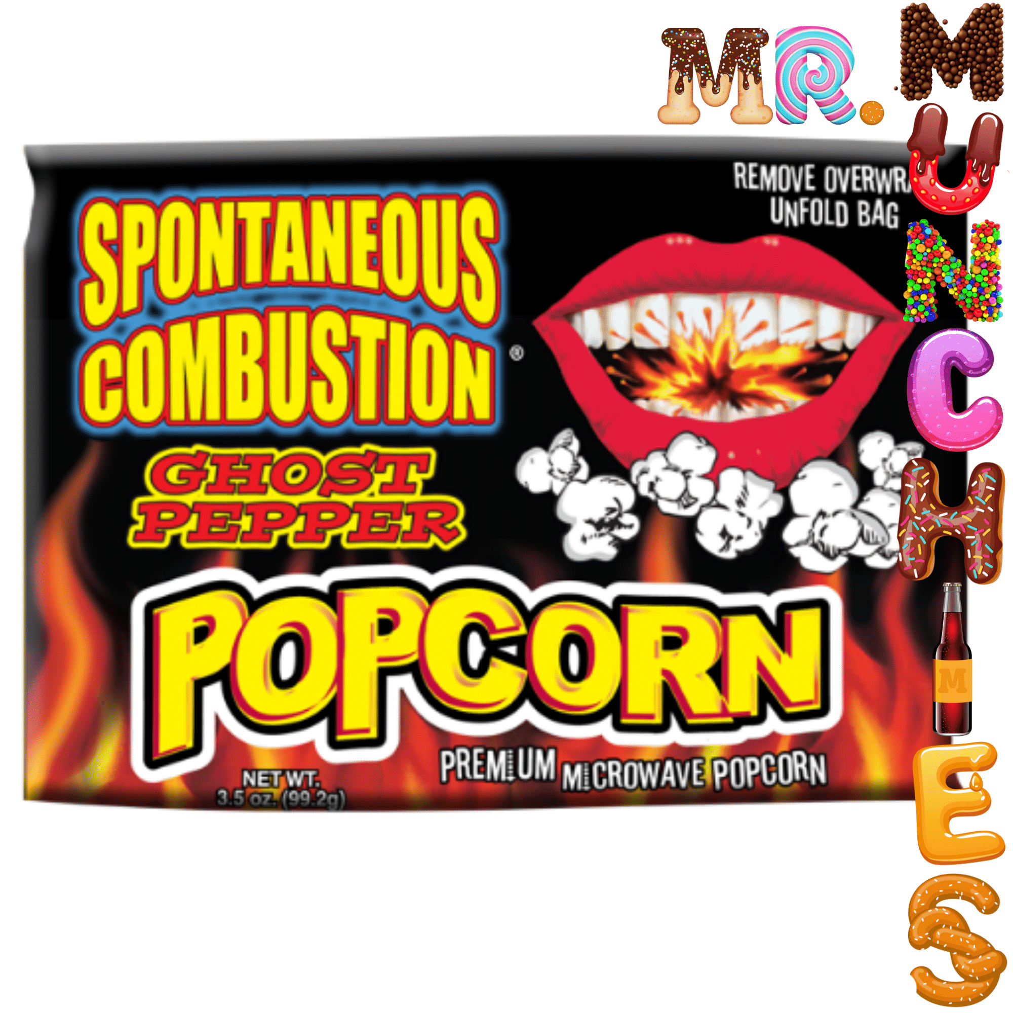 Spontaneous Combustion Ghost Pepper Popcorn