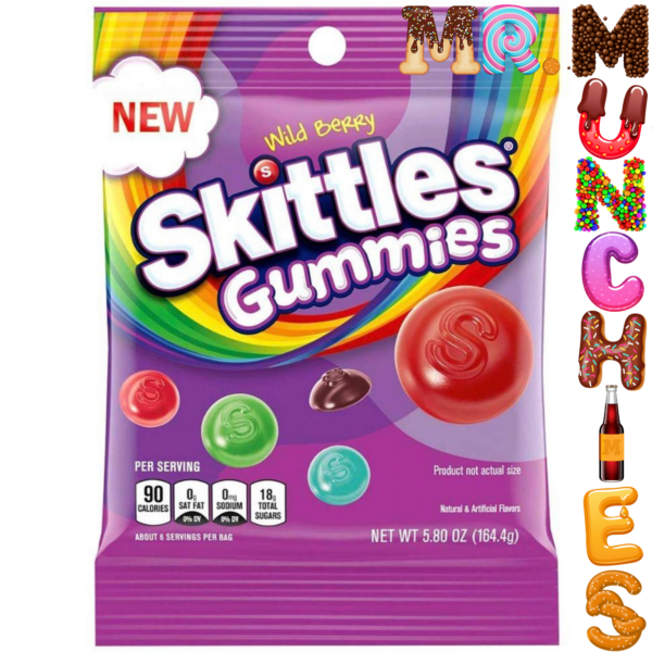 Skittles Gummies Wild Berry