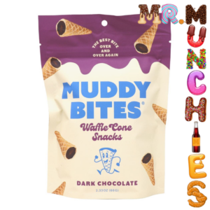 Buy Muddy Bites Waffle Cone Snacks Dark Chocolate online in Canada at Mr Munchies